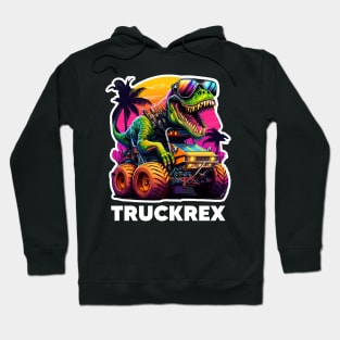 T-Rex Truck, Monster Truck - 2 Hoodie